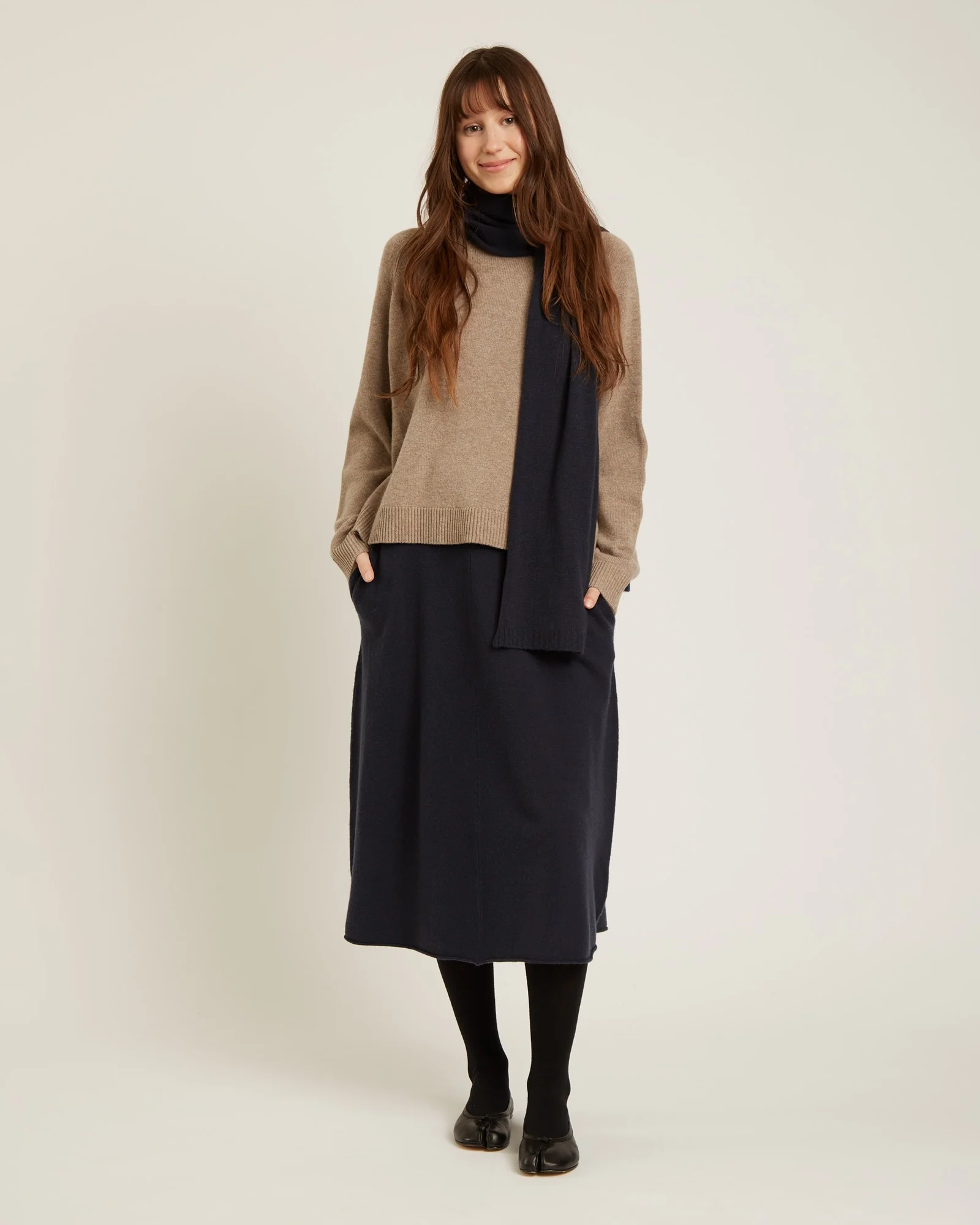 jupe en laine et cachemire VANYA – Image 4