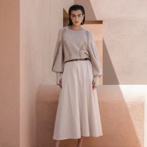 Jupe Cornalie - Ecru