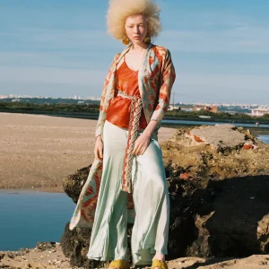 Pantalon Venie - Bleu