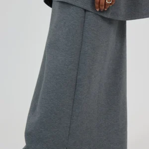 La Jupe Comfy Gris Foncé