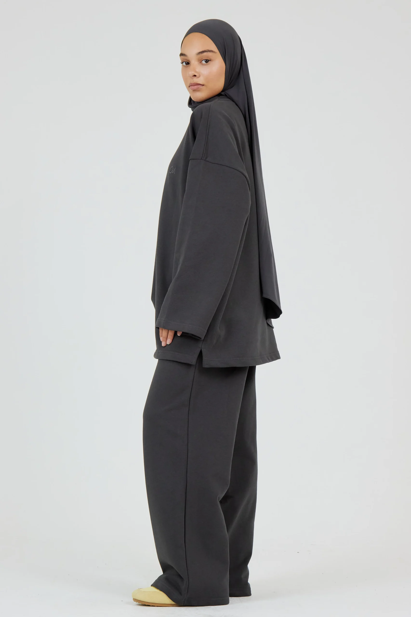 Le Sweat-shirt Gris Anthracite – Image 5