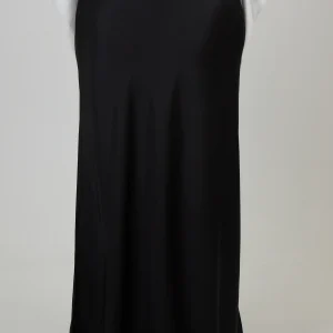 La Jupe Satin Noir