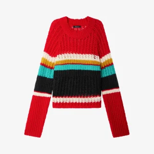 Pull Curt - Rouge