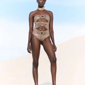 Maillot De Bain Drusille - Taupe