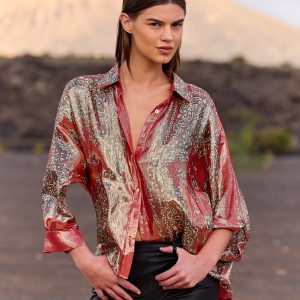 Chemise Glamour - Rouge