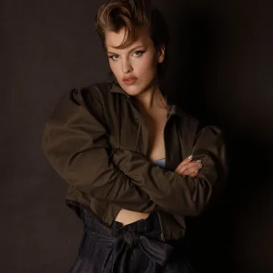 Veste-blouson Cleo coton - en précommande