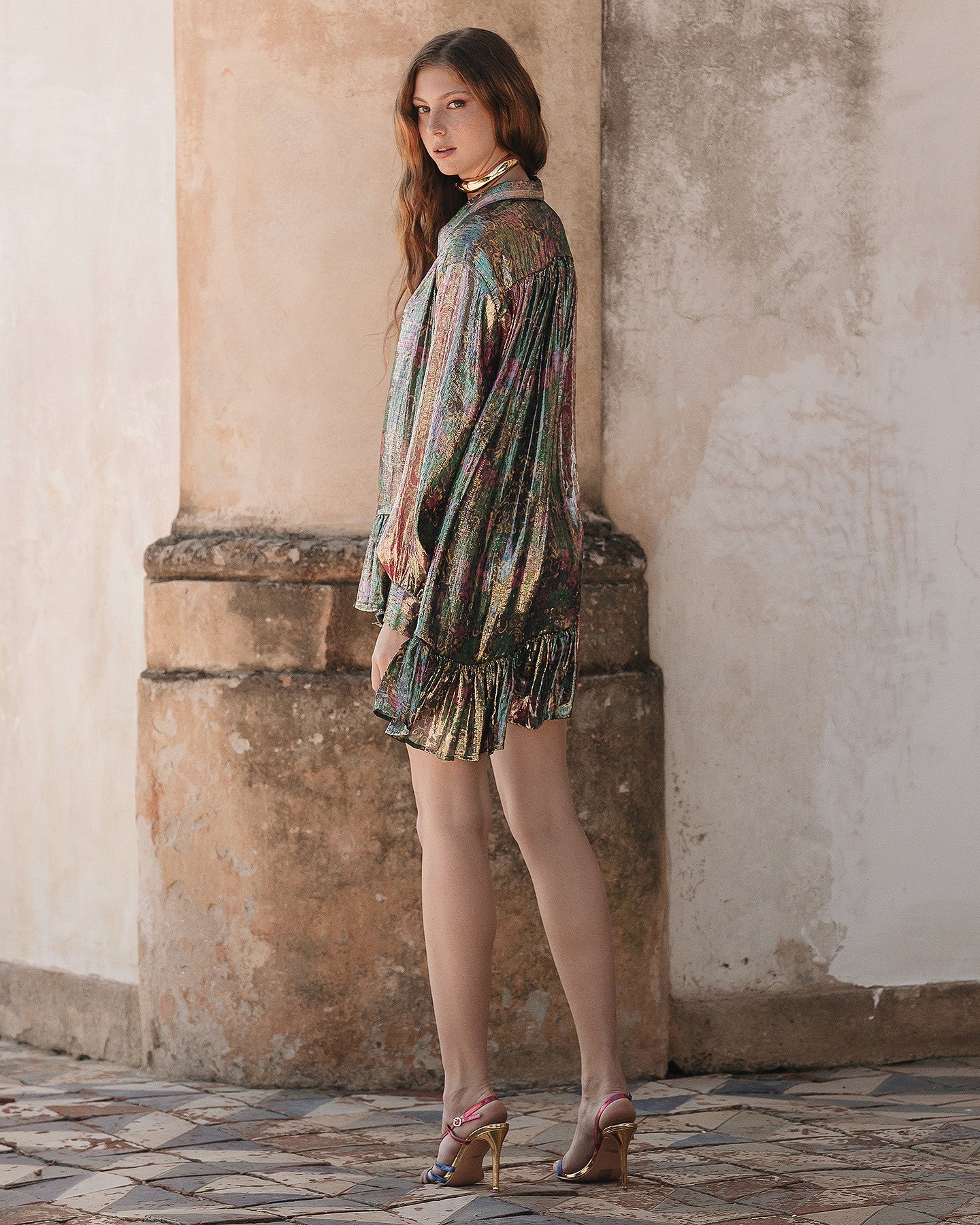 Blouse Rosemay - Rouge – Image 5