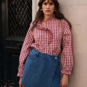 Chemise Odile - Bordeaux