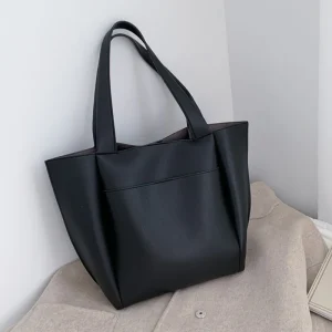 Sac a Main Cabas Noir - Jade