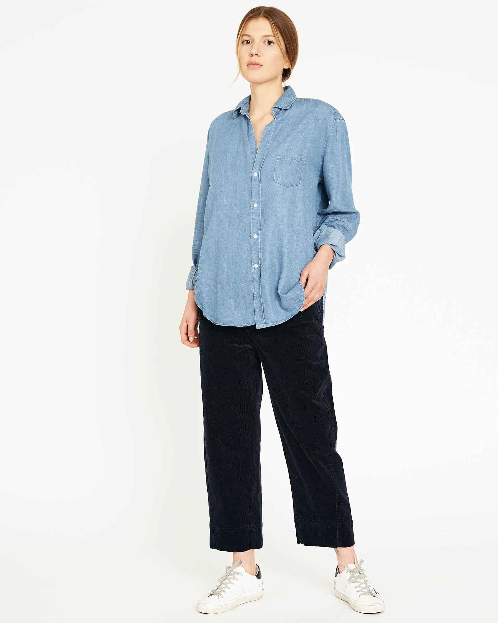 chemise en coton et lyocell HARTLEY – Image 4