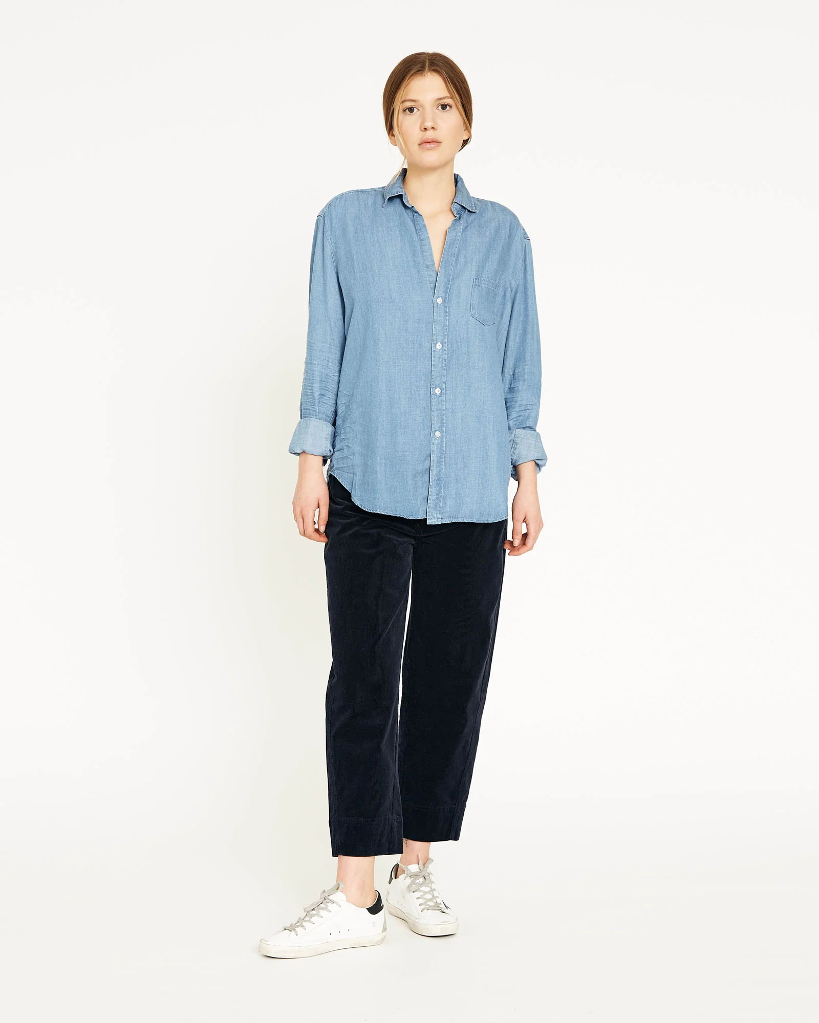 chemise en coton et lyocell HARTLEY – Image 3