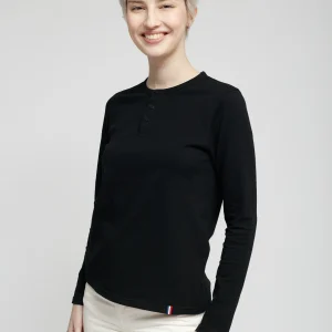 Henley Manche Longue Femme