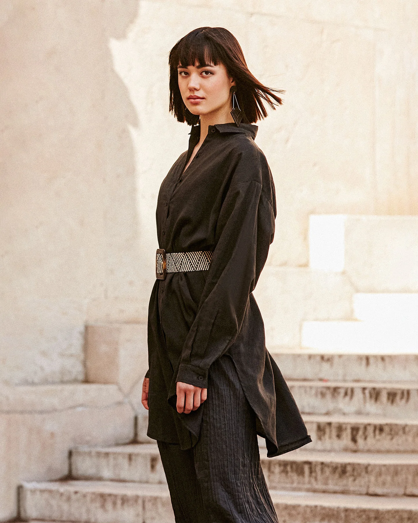 Chemise Hollo - Noir – Image 4