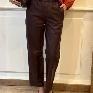 Pantalon Serge Pariente Cuir