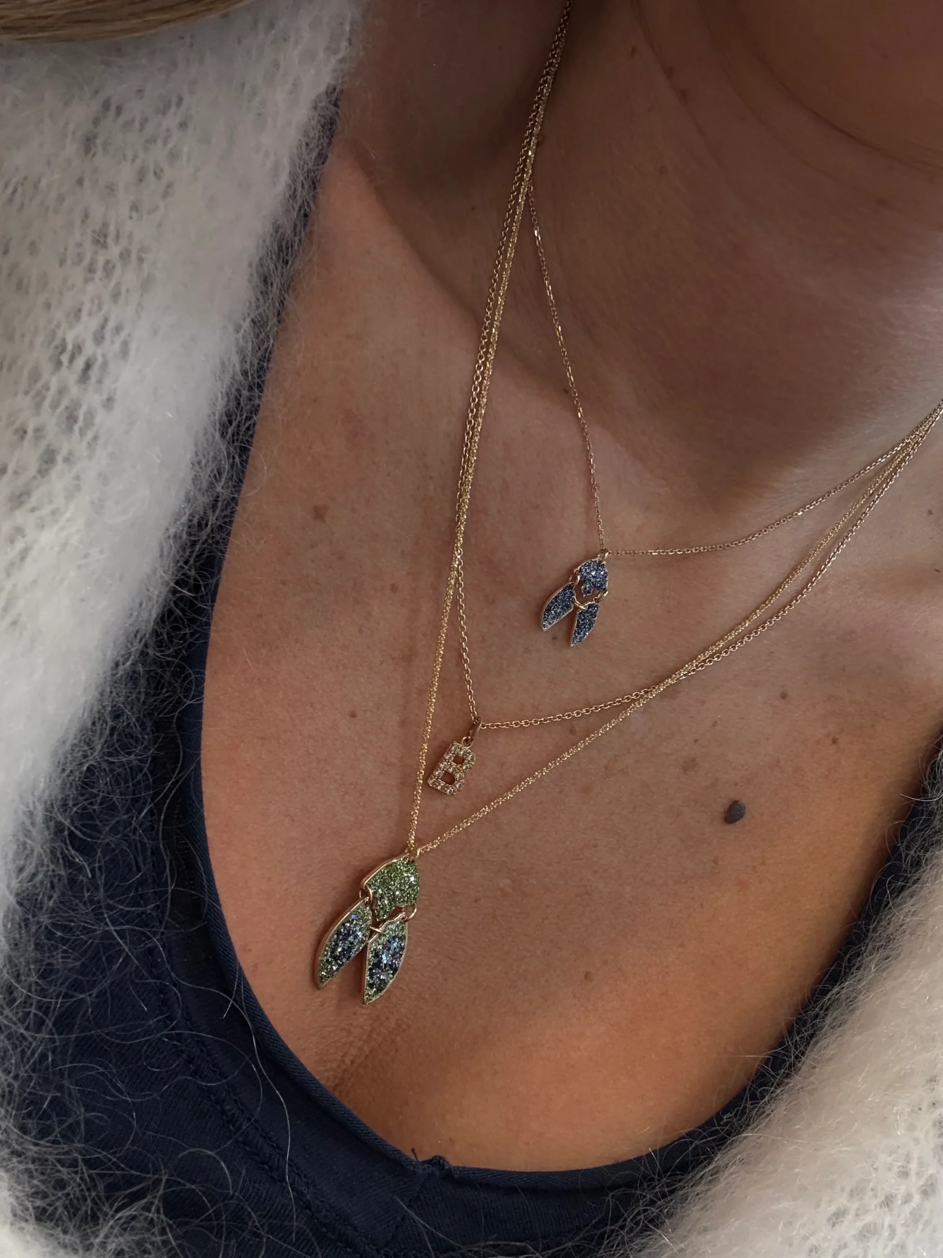 Collier long Khépri Scarabée – Image 2