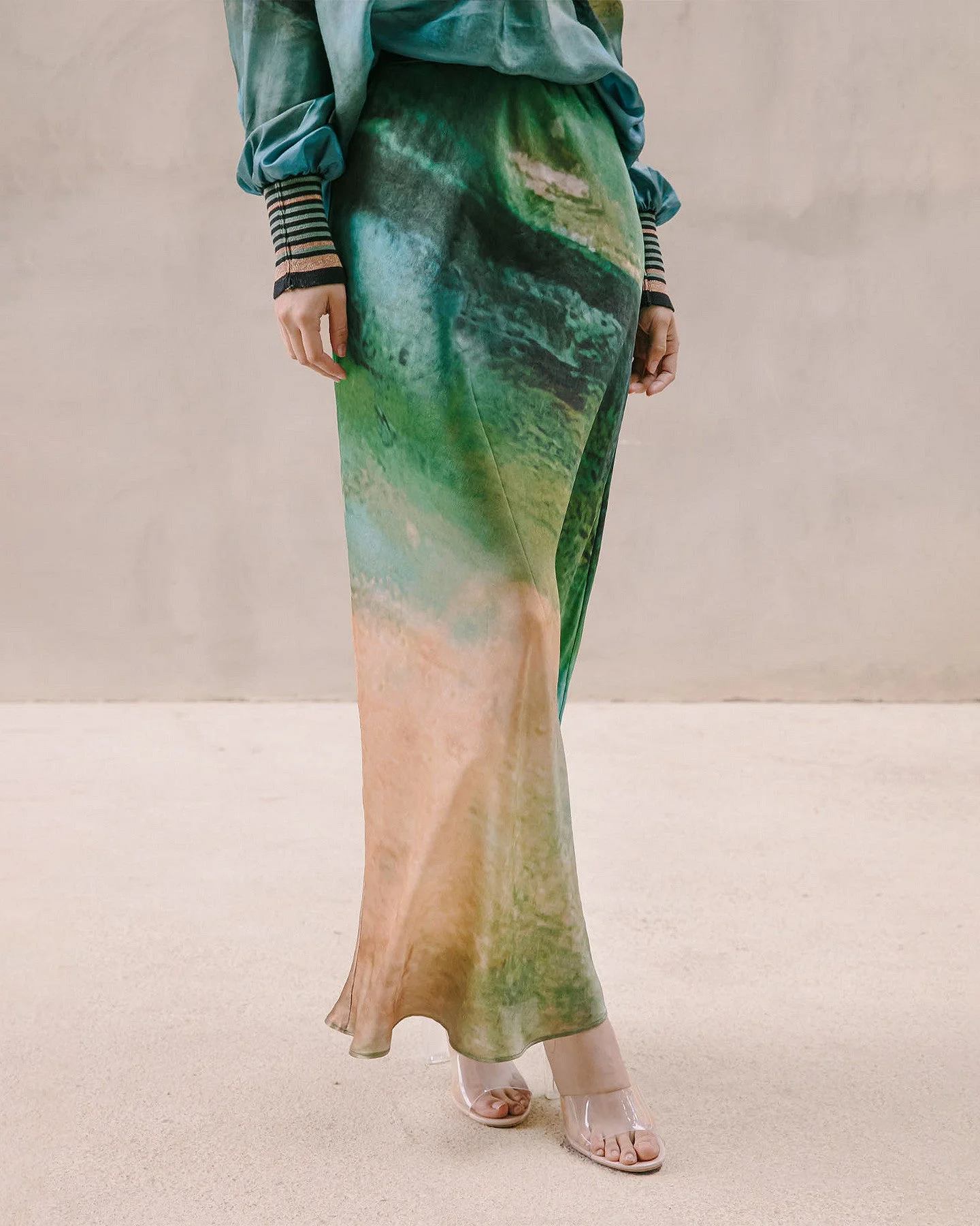 Jupe Tayler - Bleu – Image 3
