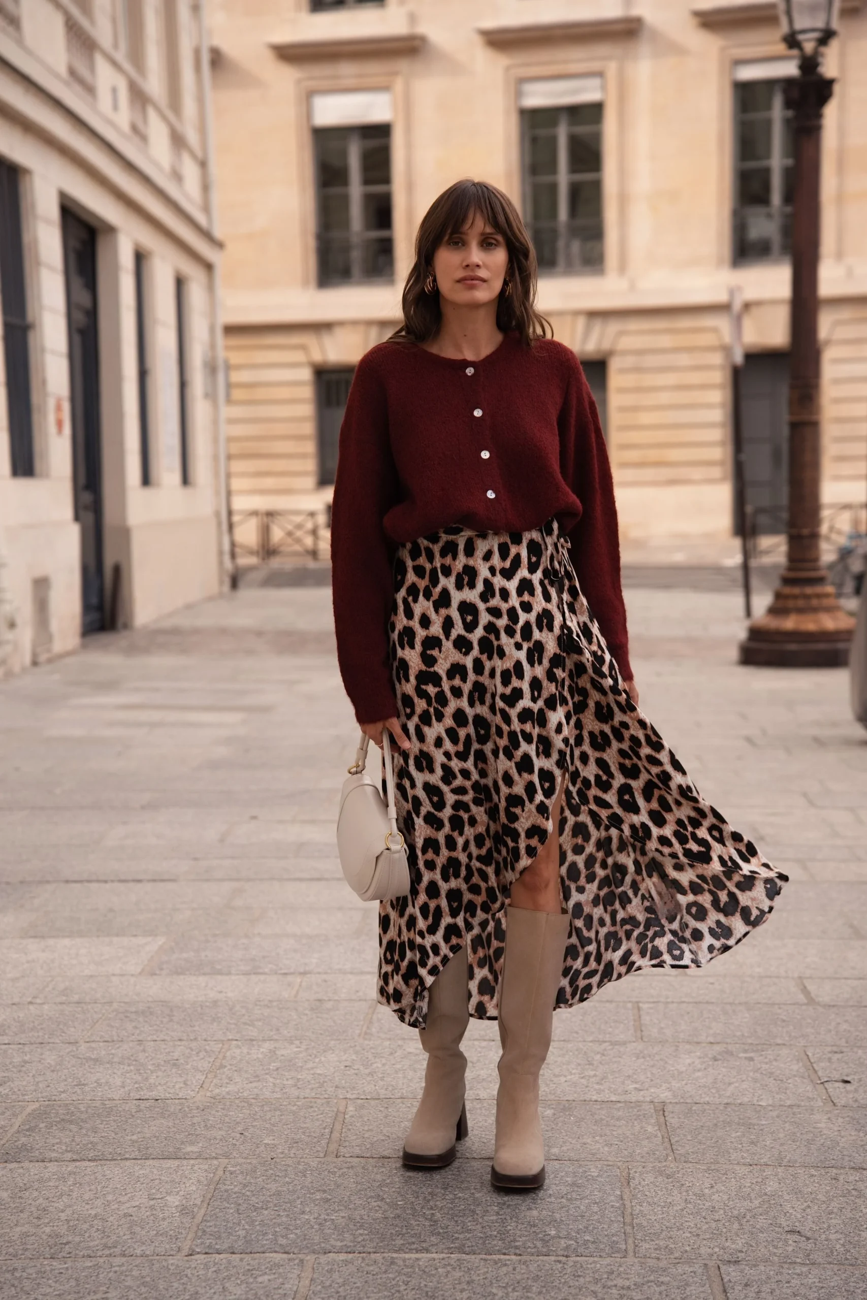 Cardigan Adèle - Bordeaux – Image 6