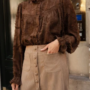 Jupe Louison - Taupe