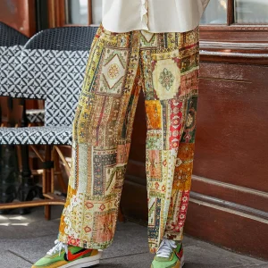 Pantalon Baloutche - Vert