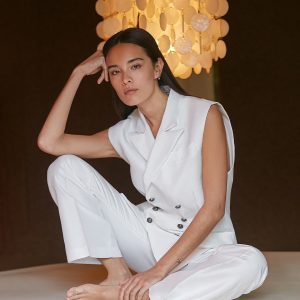 Pantalon Barry - Blanc