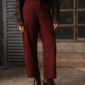 Pantalon Emyrra - Bordeaux