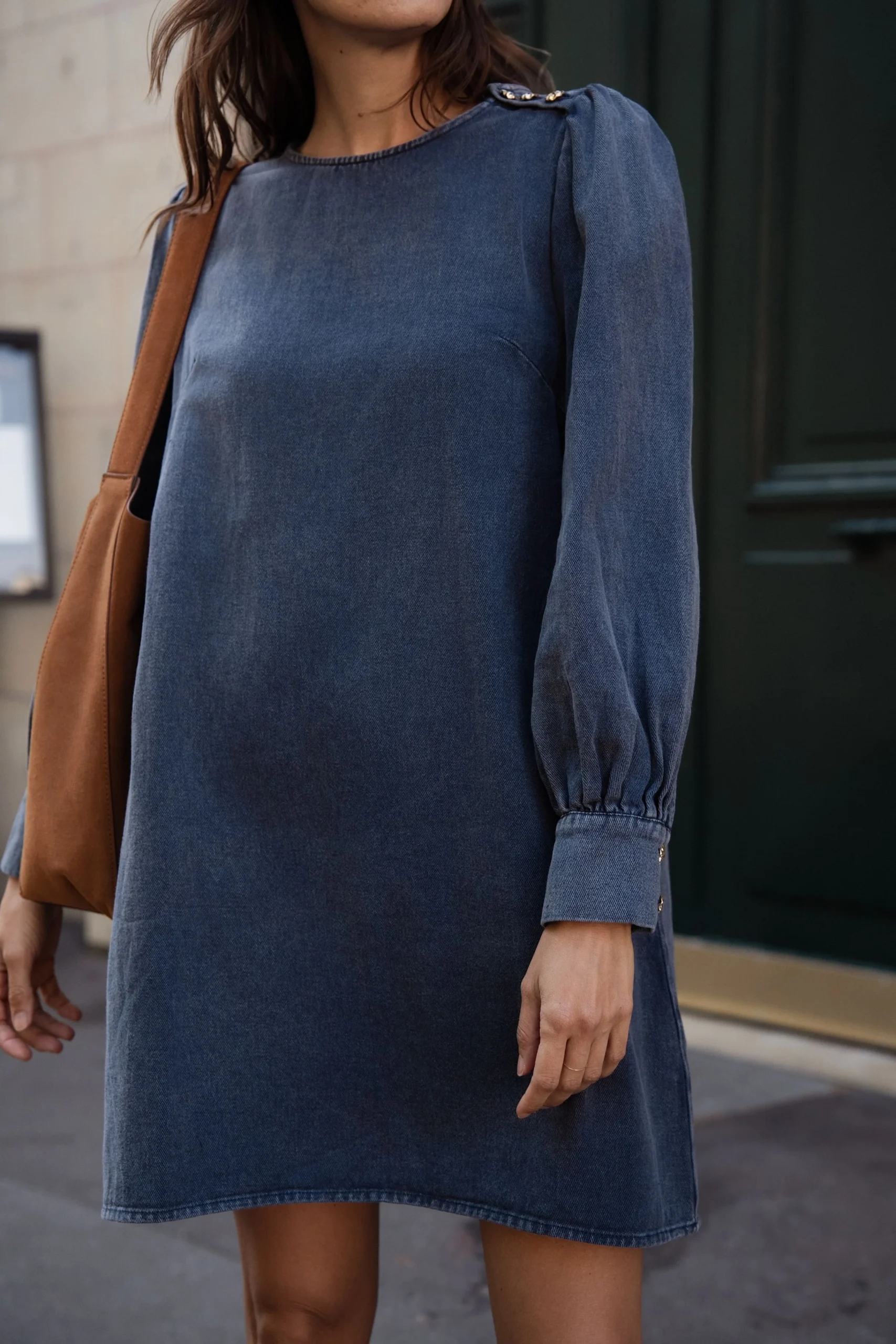 Robe Célestine - Bleu marine – Image 3