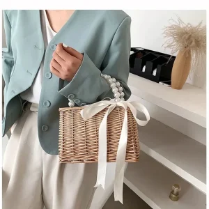 Petit Sac a Main en Paille - Maja