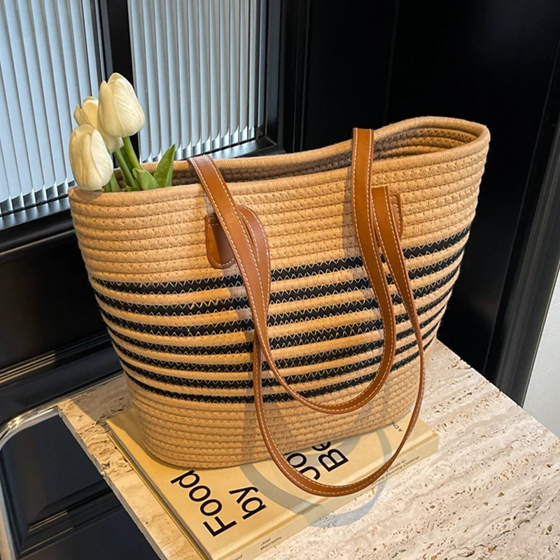Grand Sac de Plage Chic - Simona – Image 4