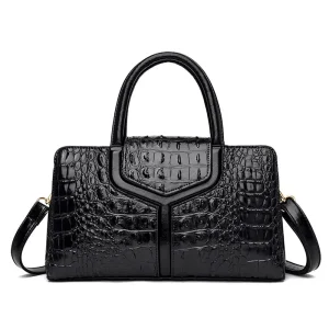 Sac Bandouliere Femme Effet Croco - Angelina