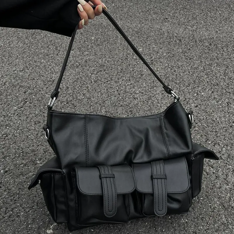 Grand Sac a Main Avec Poches - Ginevra – Image 2