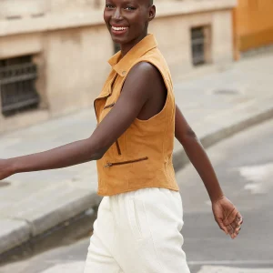 Gilet Nellie - Camel