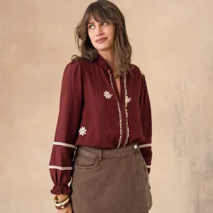 Jupe-short Edith - Café